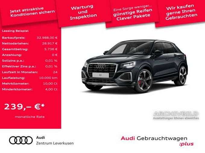 Audi Q2 35 TFSI advanced LED AHK PDC SHZ VIRT ACC
