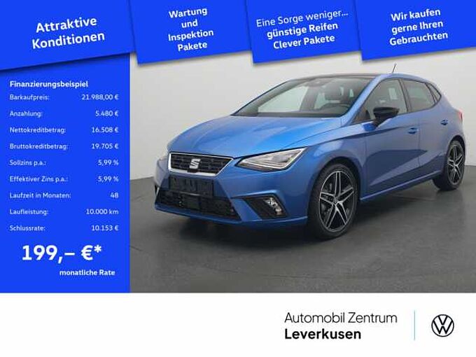 SEAT Ibiza DSG LED PANO KAM SHZ PDC