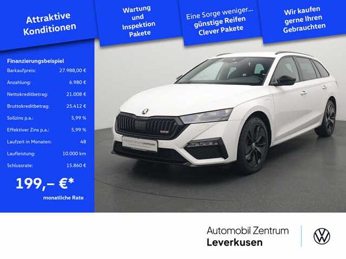 SKODA OCTAVIA Combi RS iV DSG LED SHZ PDC KLIMA