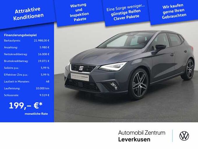 SEAT Ibiza DSG LED KAM PANO SHZ PDC