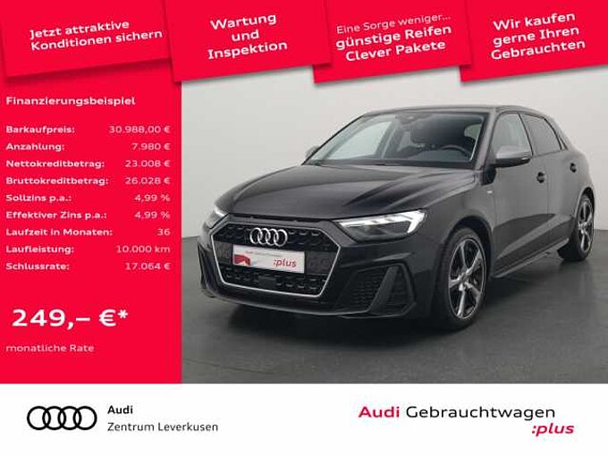 Audi A1 Sportback 40 S line VIRT LED KAM SHZ PDC