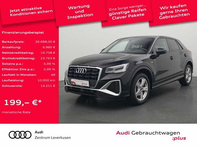 Audi Q2 35 S line LED KAM SHZ PDC KLIMA