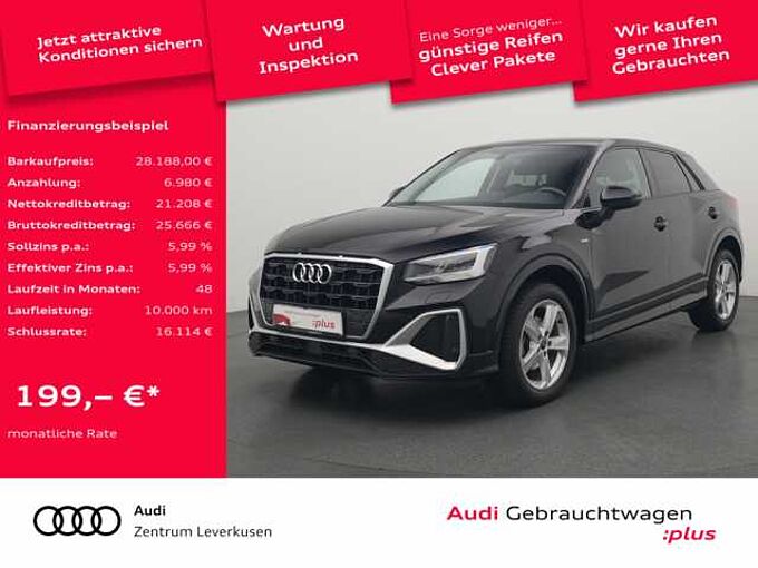 Audi Q2 35 S line LED KAM AHK SHZ PDC KLIMA