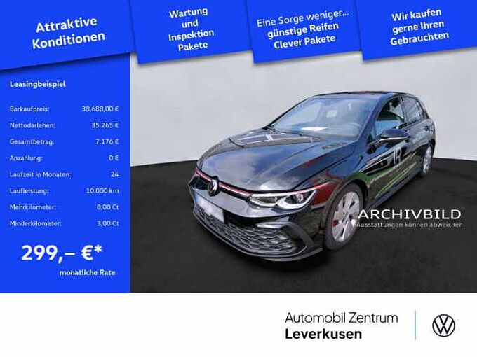 Volkswagen Golf VIII GTI DSG PANO HUD KAM SHZ PDC MATRIX