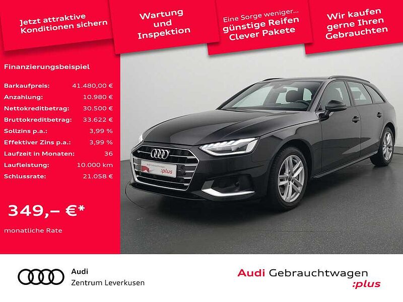 Audi A4 Avant 40 TDI PANO LEDER AHK NAVI ACC VIRT KAM