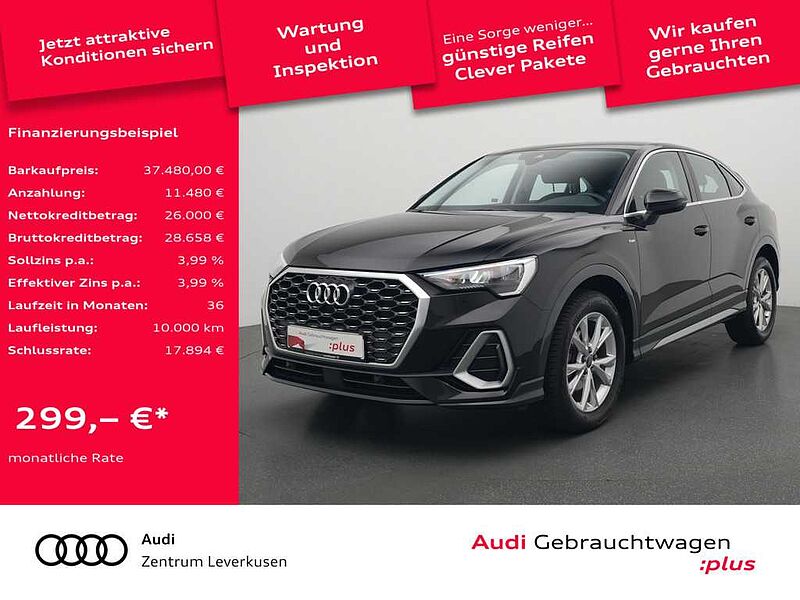 Audi Q3 Sportback S line STRON VIRT APP LED PDC