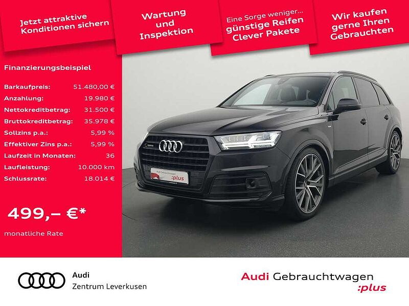 Audi Q7 50 TDI S Line ACC AHK NAVI PANO BOSE STANDHZ