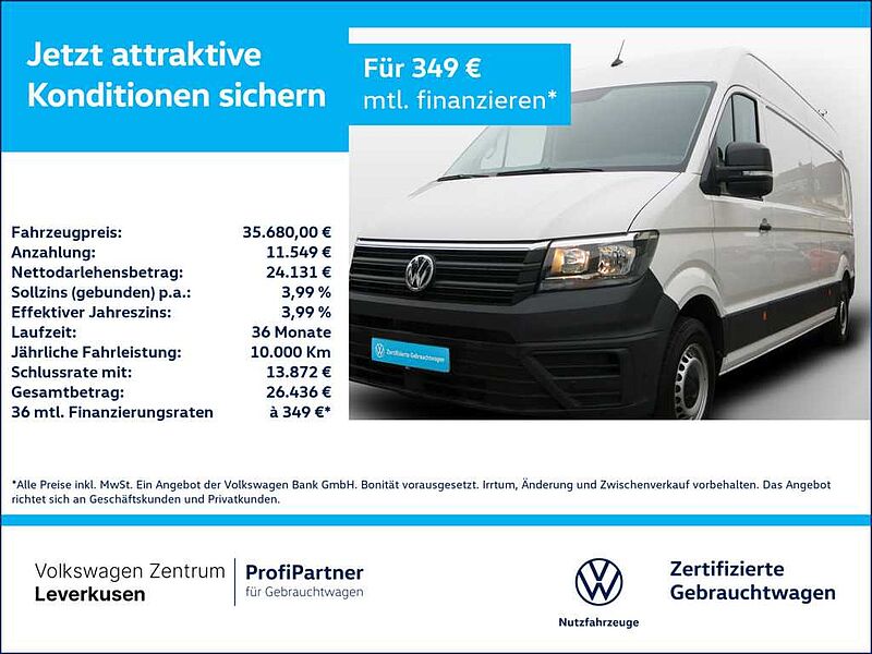 Volkswagen Crafter 35 Kasten LR Hoch KAM APP CONNECT PDC
