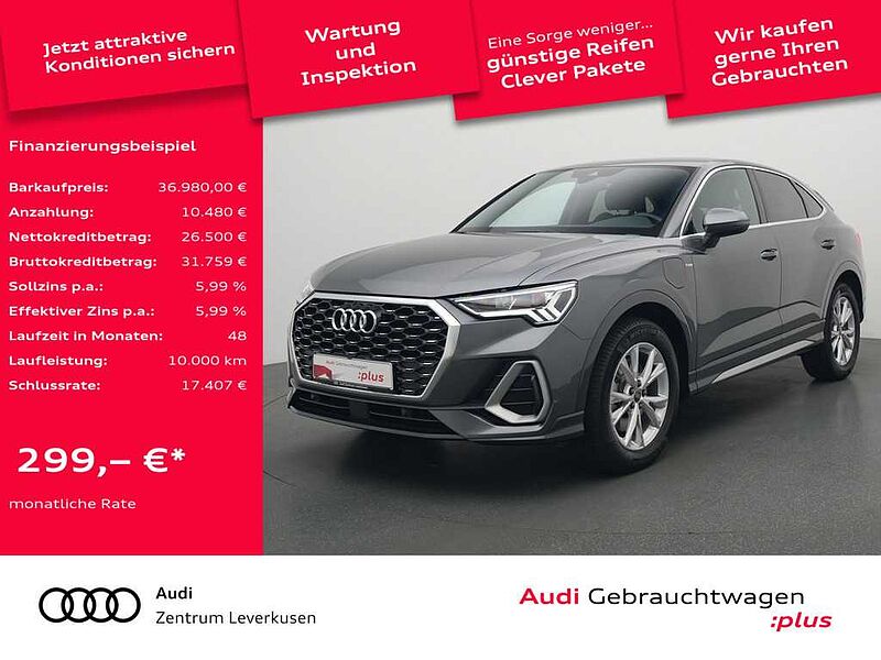 Audi Q3 Sportback S TRON APP CONNECT LED KAM SHZ