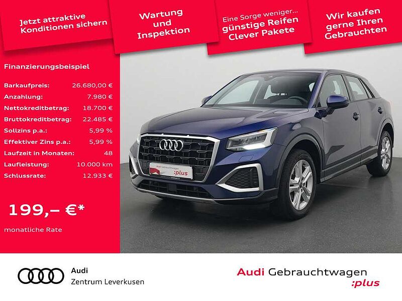 Audi Q2 advanced S TRON AHK KAM ACC LED APP