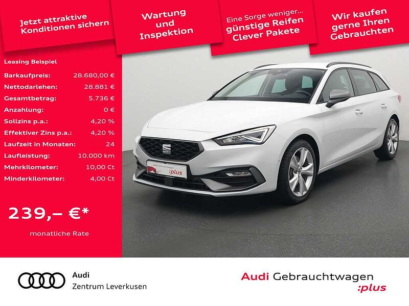 SEAT Leon ST FR DSG ACC CARPLAY NAVI KAM SHZ