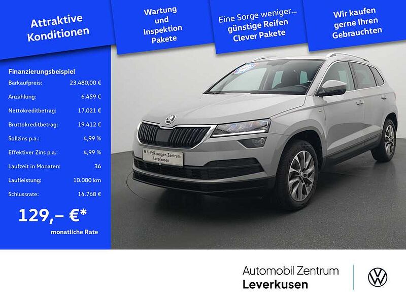SKODA KAROQ Clever DSG NAVI SHZ LED KESSY APP SHZ