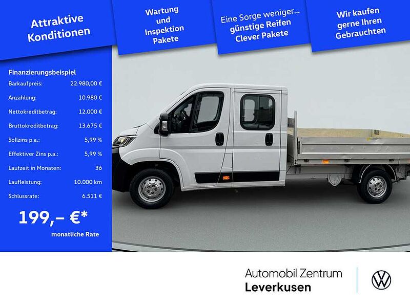 Opel Movano C Pritsche DoKa L1H1 3,5t KLIMA