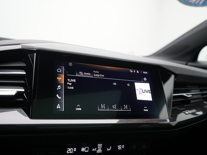 Audi Q4 Sportback S line ACC APP KAM VIRT MATRIX