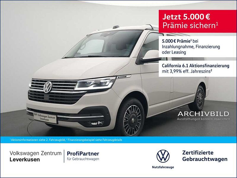 Volkswagen T6.1 California TDI Ocean 4M STANDHZ NAVI DCC