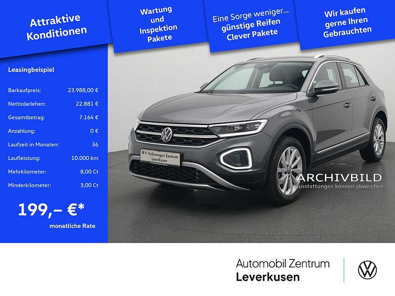 Volkswagen T-Roc Life NAVI LED CARPLAY PDC SHZ VIRT