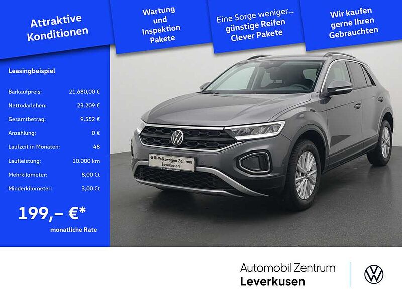 Volkswagen T-Roc Life NAVI VIRT LED CARPLAY SHZ PDC LED