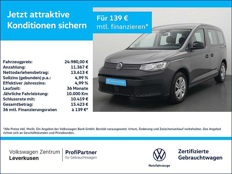 Volkswagen Caddy 4MOTION AHK CARPLAY KLIMA