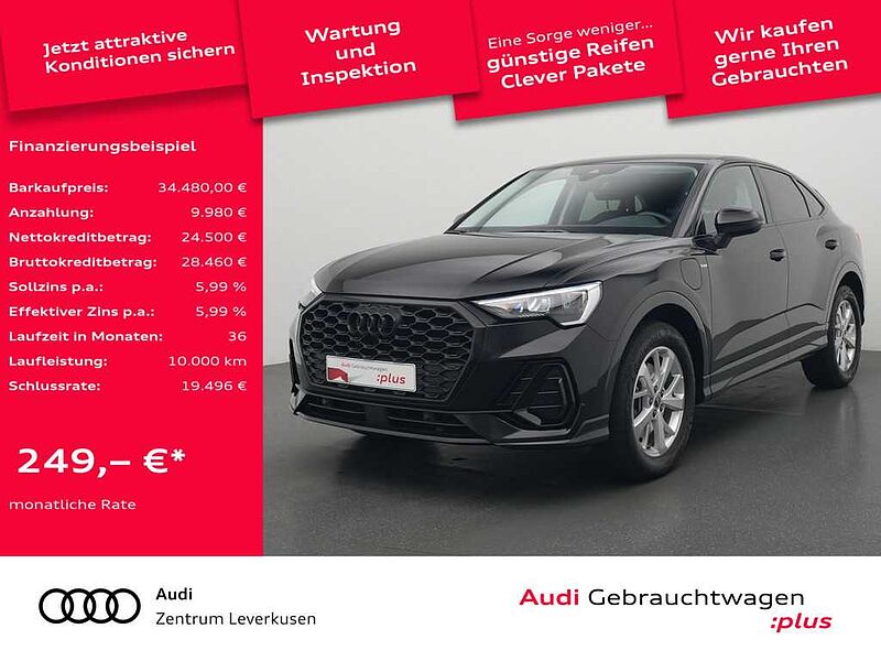 Audi Q3 Sportback 45 S-line VIRT LED PDC SHZ CARPPLAY