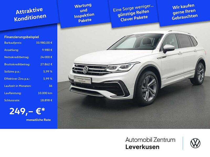 Volkswagen Tiguan Allspace R-Line 4Motion AHK ACC NAVI SHZ
