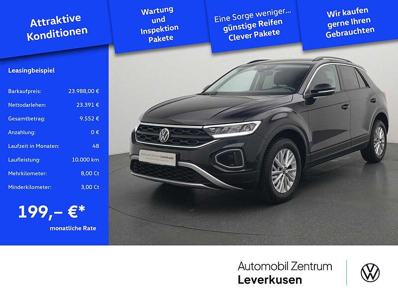 Volkswagen T-Roc TSI Life VIRT CARPLAY NAVI SHZ PDC LED
