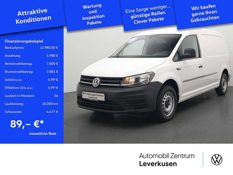 Volkswagen Caddy Maxi Kasten PDC AHK NAVI KLIMA