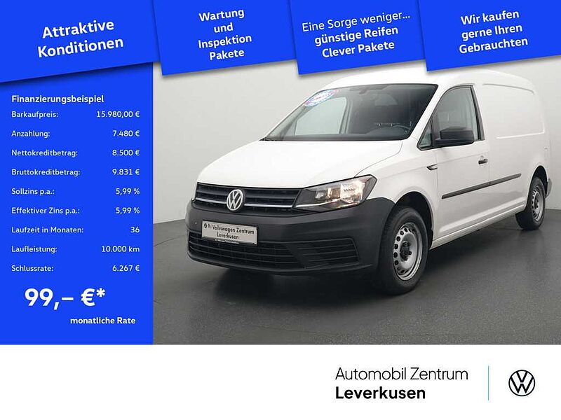Volkswagen Caddy Maxi Kasten NAVI AHK ACC PDC
