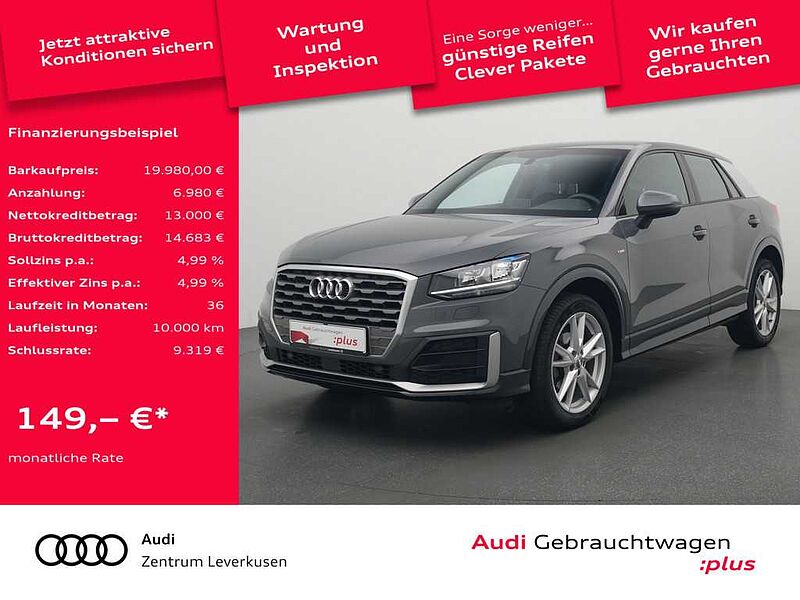 Audi Q2 Sport S-Line S-TRON LEDER VIRT PDC KLIMA