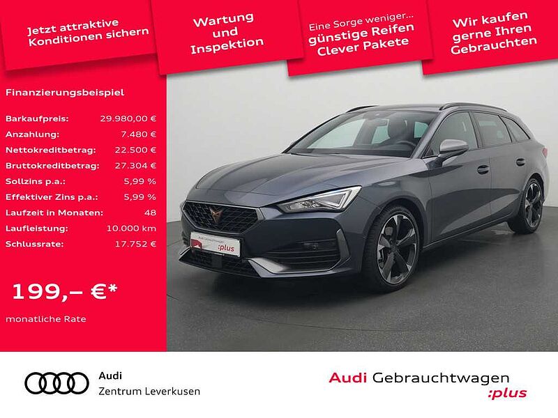 CUPRA Leon ST DSG CARPLAY LENKRADHZ SHZ NAVI KAM AHK