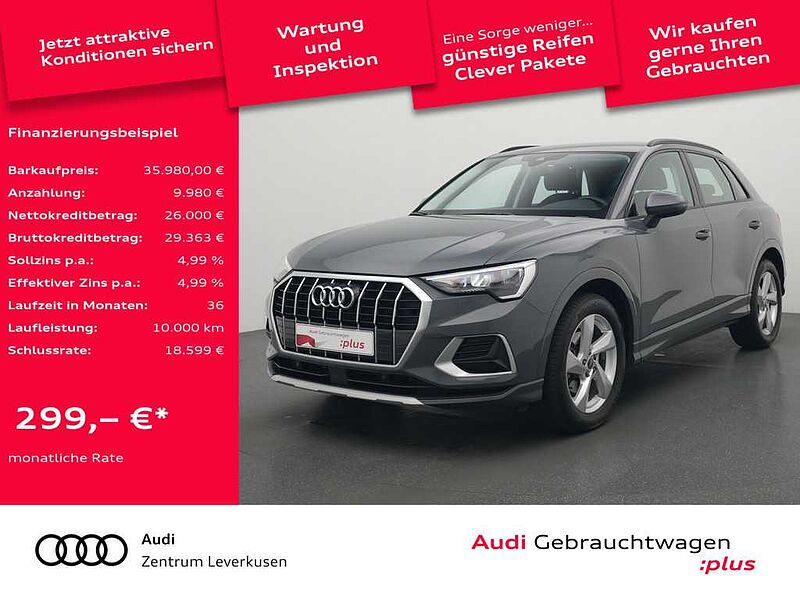 Audi Q3 advanced S-TRON VIRT PDC KAM SHZ NAVI ACC