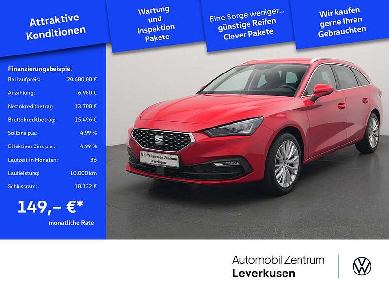 SEAT Leon ST Xcellence DSG LED PDC KLIMA VIRT CARPLAY