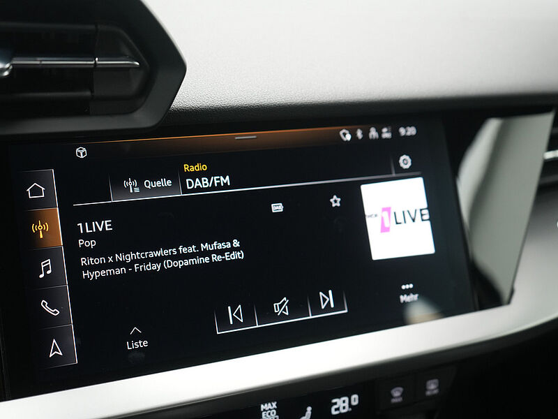 Audi A3 Sportback Advanced S-TRON ACC NAVI VIRT APP