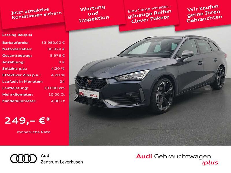 CUPRA Leon ST DSG CARPLAY LED ACC PDC SHZ VIRT APP