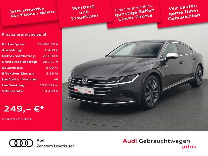 Volkswagen Arteon Elegance DSG ACC LEDER VIRT KAM SHZ PDC