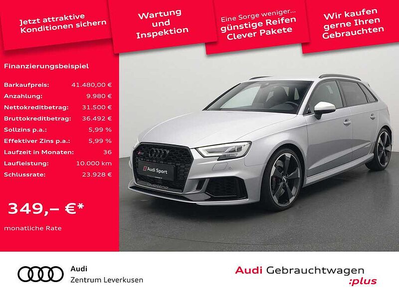 Audi RS3 Sportback quattro S TRON LEDER B&O MATRIX