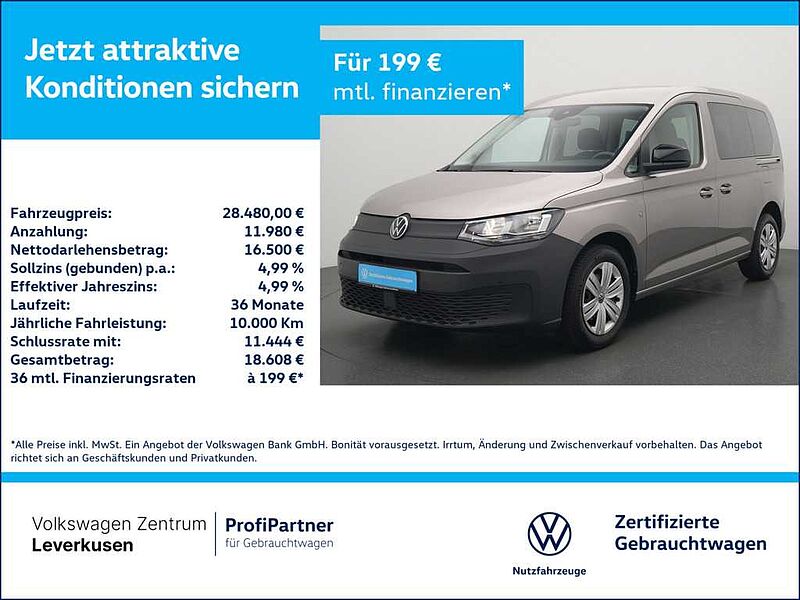 Volkswagen Caddy Kombi KAM PDC AHK KEYLESS VIRT SHZ APP
