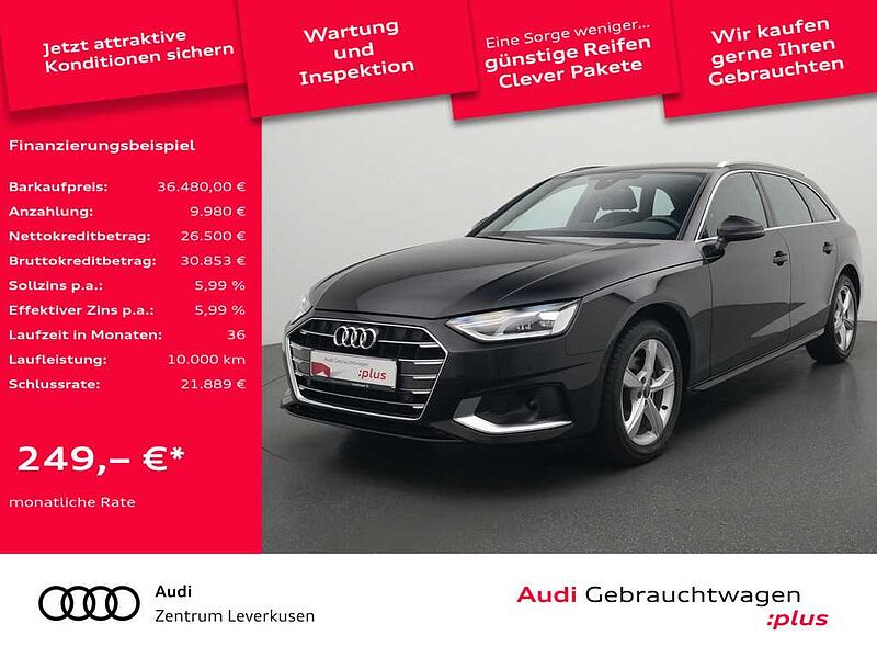 Audi A4 Avant ACC NAVI AHK KAM SHZ PDC LEDER