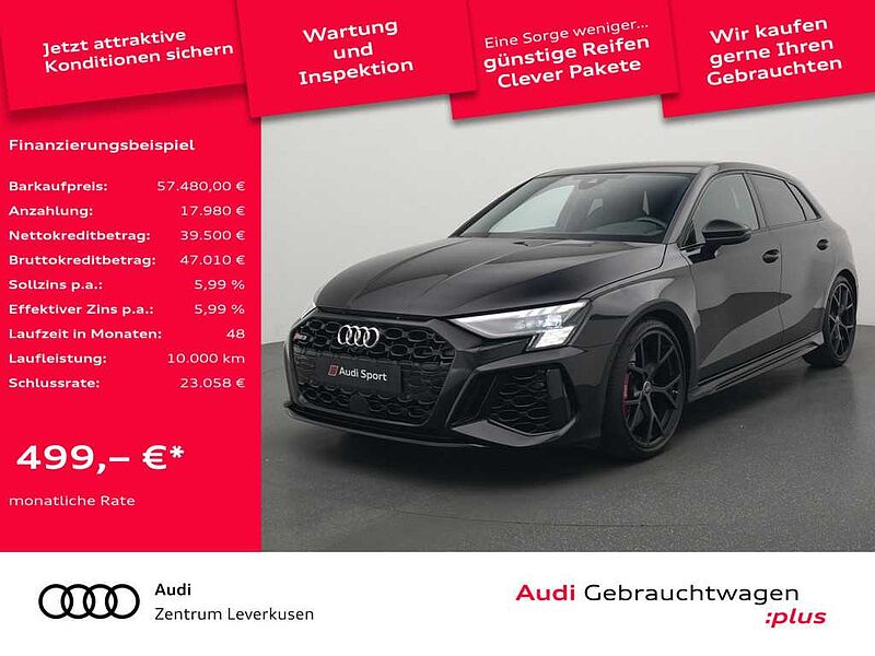 Audi RS3 RAUTE LEDER VIRT ACC SHZ PANO