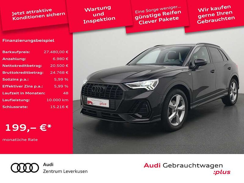 Audi Q3 S line STRON PANO KAM NAVI VIRT ACC APP LED