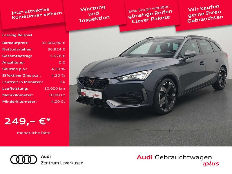 CUPRA Leon ST DSG CARPLAY VIRT SHZ DSG LED ACC PDC