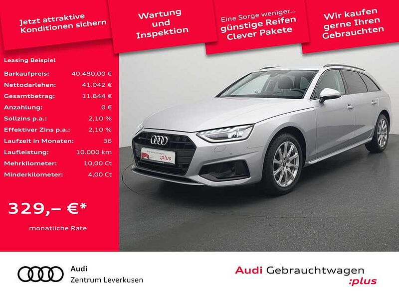 Audi A4 Avant advanced STRON NAVI VIRT AHK ACC LEDER