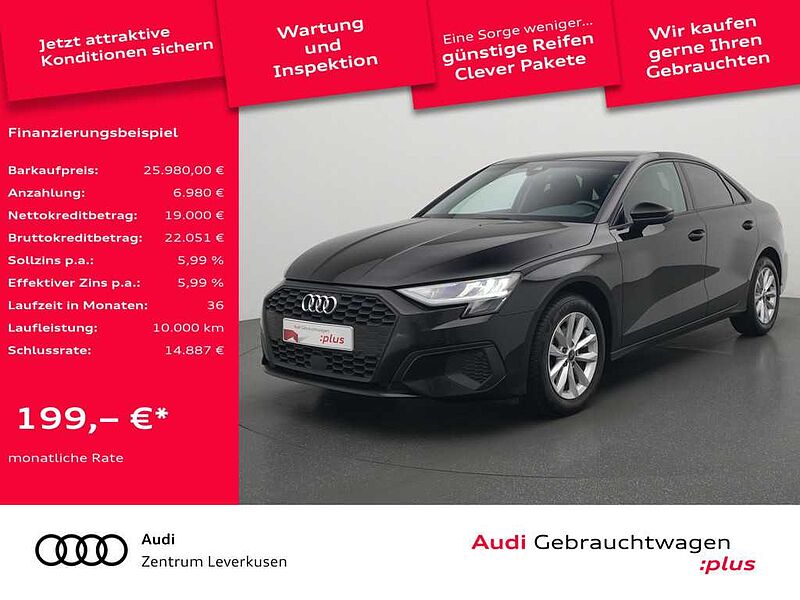 Audi A3 Limousine 30 ACC B&O KAM SHZ LED