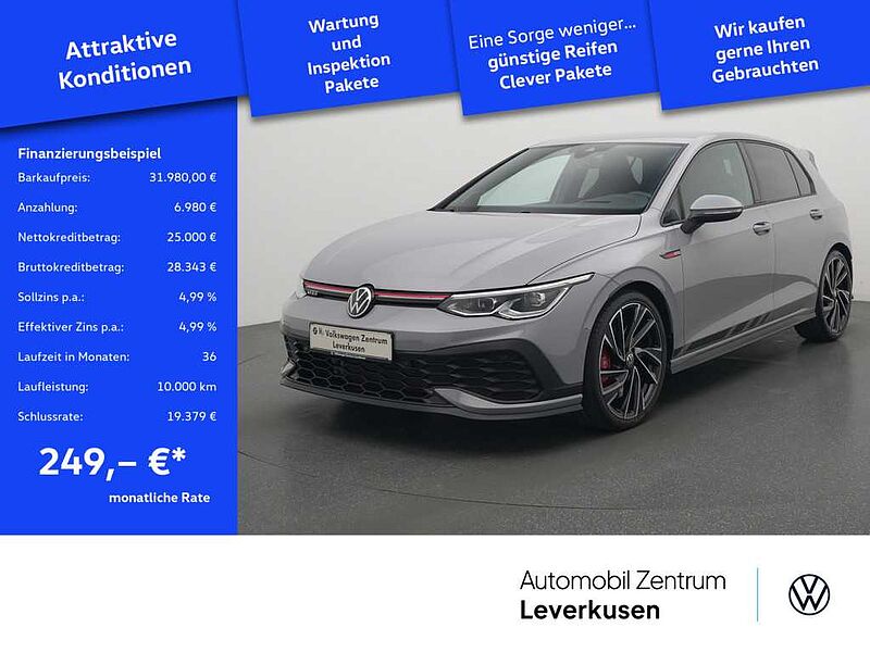 Volkswagen Golf VIII GTI Clubsport NAVI VIRT LED KEYLESS