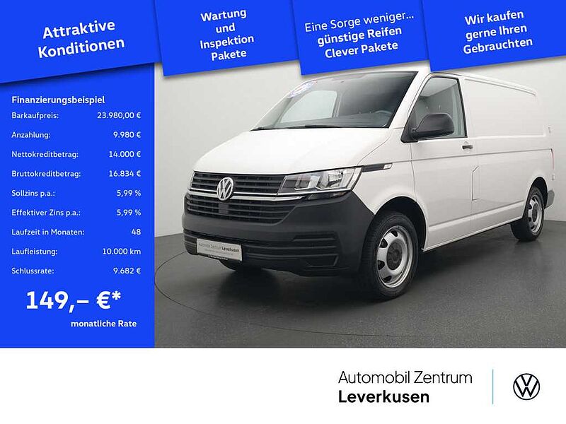 Volkswagen T6.1 Kasten PORT NAVI PDC REGALE FLÜGELTÜR KLIMA