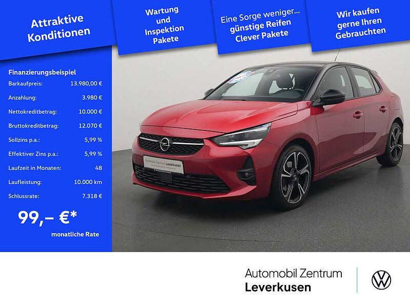 Opel Corsa Turbo GS Line MATRIX PANO LEDER SHZ