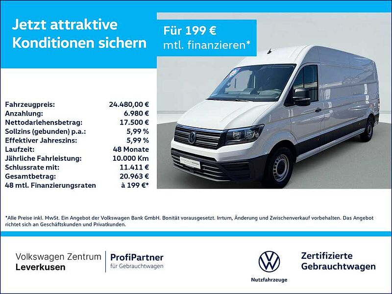 Volkswagen Crafter Kasten L3H2 LR PDC NAVI SHZ KLIMA