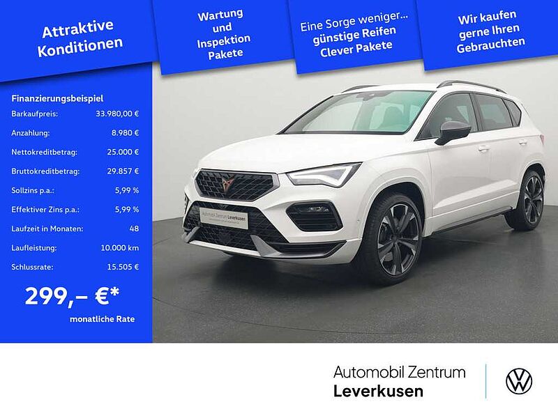 CUPRA Ateca VZ DSG LED SHZ PDC LEDER NAVI KAM 360° ACC