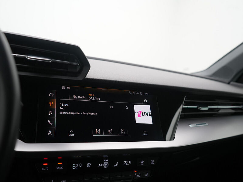 Audi A3 Sportback STRON AHK NAVI VIRT APP SHZ LED PDC