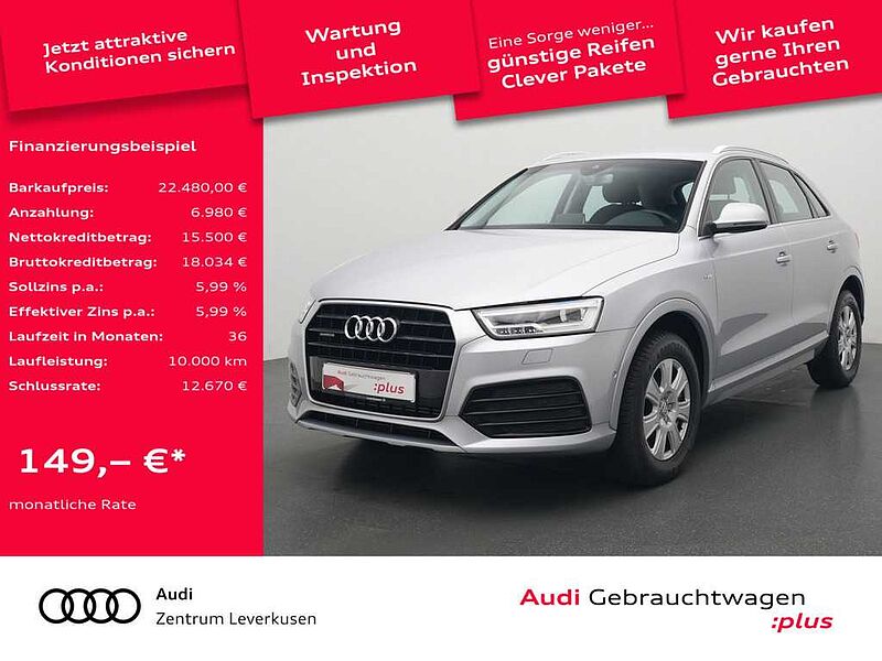 Audi Q3 quattro STRON AHK NAVI KAM SHZ PDC
