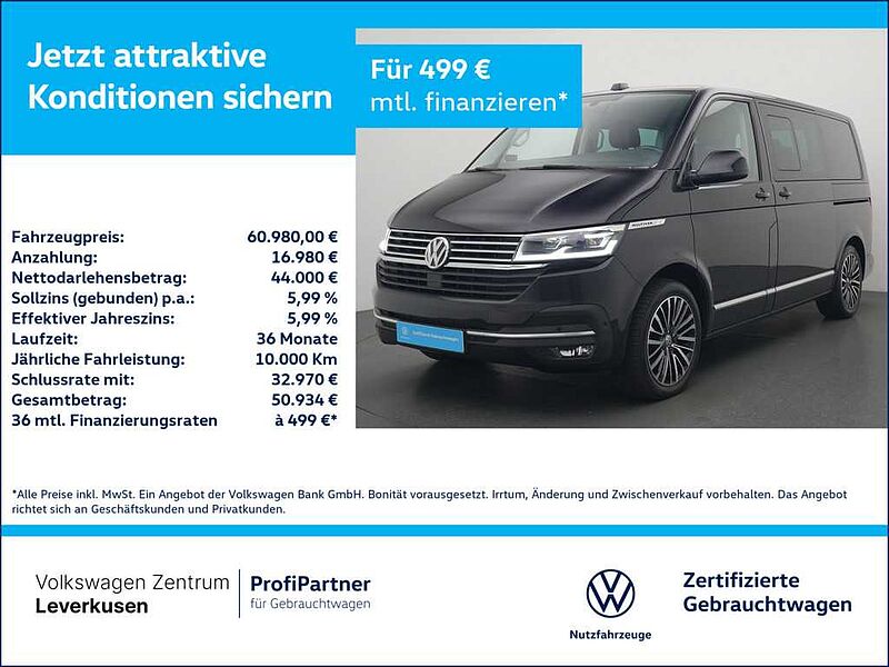 Volkswagen T6.1 Multivan Highline DSG STANDHZ MEMORY AHK